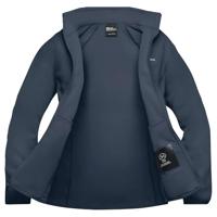 Jack wolfskin Moonrise FZ Vest Dames Midnight Sky XL - thumbnail