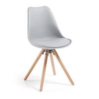 Kave Home Ralf restaurant- & eetkamerstoel Gestoffeerde zitting Harde rugleuning - thumbnail