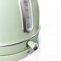 Vintage Waterkoker - SWEISS - KTL7 - 2200 W - 1,8 L - 360° Voet - Groen - thumbnail