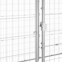 Hondenkennel 21,78 m² gegalvaniseerd staal - thumbnail