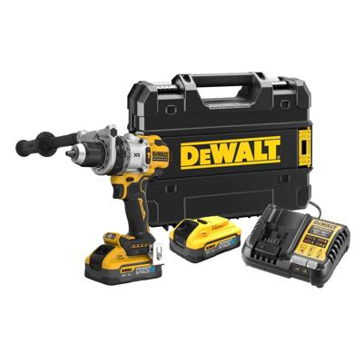 DeWALT DCD1007H2T Accu klop-/schroefboormachine 18V XR 5.0Ah POWERSTACK in TSTAK DeWALT DCD1007H2T Accu klop-/schroefboormachine 18V XR 5.0Ah POWERSTACK in TSTAK