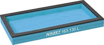 HAZET 2-componenten zachtschuiminleg · leeg 163-130L · L x B x H: 342 mm x 172 mm x 33 mm