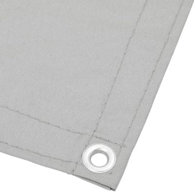 Balkonscherm 120x300 cm 100% oxford polyester lichtgrijs