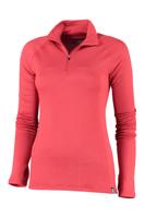 Rough Zip-Neck Thermo Control Longsleeve Dames | Tulip | XL - thumbnail