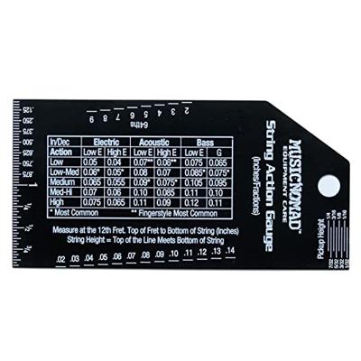 MusicNomad MN602 precisiemeter snaarhoogte - thumbnail