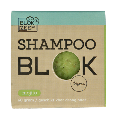 Blokzeep Shampoobar mojito 60 Gram
