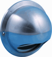 Enzo RVS buitenrooster 125mm design model bol - 1400455 - thumbnail