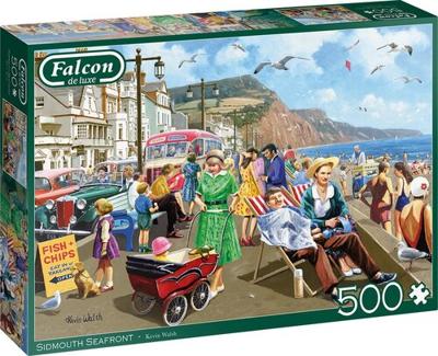 Sidmouth Seafront Puzzel 500 Stukjes