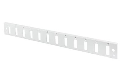 Digitus DN-96201-QL Patchbox-scherm 12 poorten Zonder connectoren 1 HE