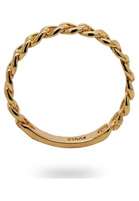 Dames ring 24KAE 12421Y/56 16 Gouden