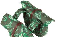 fietstas dubbel Ever-Green thyme groen 28-32L - thumbnail