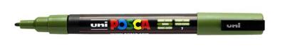 Uni POSCA paintmarker PC-3M, 1,5 mm, kakigroen Uni POSCA paintmarker PC-3M, 1,5 mm, kakigroen