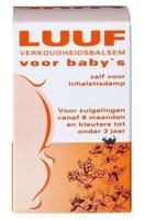 Luuf Verkoudheids Balsem Baby Oranje - thumbnail