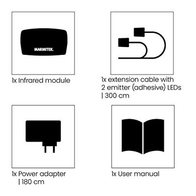 Marmitek INVISIBLE CONTROL 2 TV accessoire Wit - thumbnail
