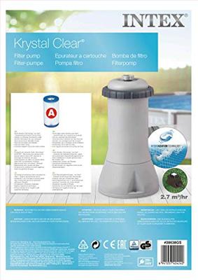 Krystal Clear Filterpomp - 3407 L/u - Intex - thumbnail