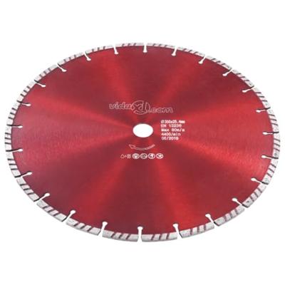 Diamantzaagblad met turbo 350 mm staal