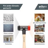 Wiha 832-38 40 26612 Kunststof hamer Middelzacht, Hard 621 325 mm 1 stuk(s) - thumbnail