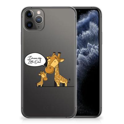 Apple iPhone 11 Pro Max Telefoonhoesje met Naam Giraffe Apple iPhone 11 Pro Max Telefoonhoesje met Naam Giraffe