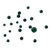 Frontriem Strass steentjes groen - thumbnail