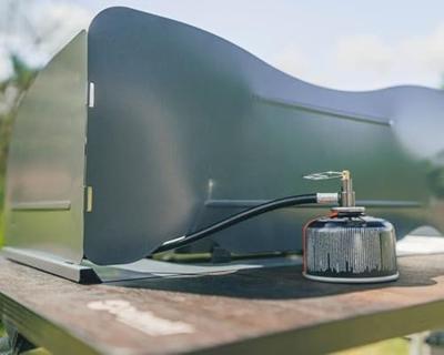 Outwell Warmteverspreidingsplaat en Windscherm