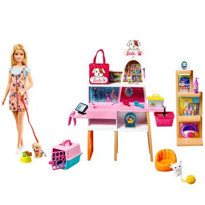 Barbie dierenwinkel speelset