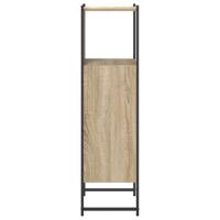 Badkamerkast met opslag Beige 33 x 33 x 120.5 cm Bewerkt hout - thumbnail