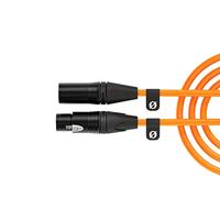 Rode XLR-3M Orange premium XLR-kabel 3 meter - thumbnail