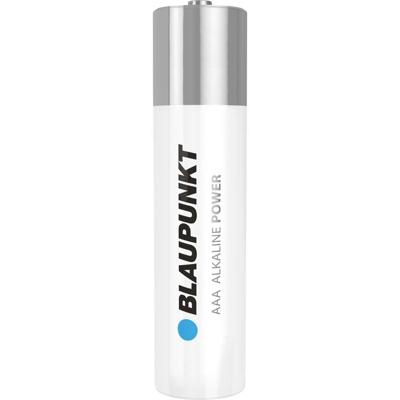 BLAUPUNKT AAA alkalinebatterijen, verpakking van 40, voor wandklokken en tv-afstandsbedieningen, LR03BPO/40CP