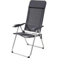 Campingstoel grijs 69x58x111cm - thumbnail