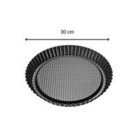 Zenker vruchtentaartbodem black metallic 30cm - thumbnail