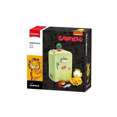 Sluban Garfield bouwstenen set - Koelkast (M38-B1221A)