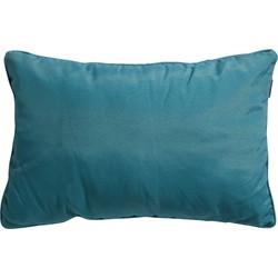 Sierkussen 60x40 piping Panama Sea blue