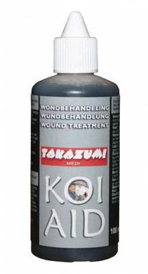 Takazumi Koi Aid 100ml - Antiseptisch en Anti-parasitair, Voor Externe Wonden en Infecties bij Koi