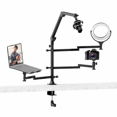VIJIM LS21 Live Broadcast Stand met microfoon arm VIJIM LS21 Live Broadcast Stand met microfoon arm