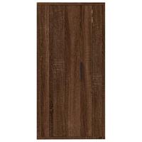 Tv-wandmeubel 40x34,5x80 cm bruineikenkleurig - thumbnail