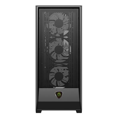 ATX Semi-toren BehuizingKEEP OUT XC-501 Zwart
