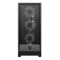 ATX Semi-toren BehuizingKEEP OUT XC-501 Zwart - thumbnail