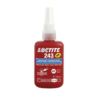 LOCTITE schroefbeveiliging "243" screw retention 50ml water bottles