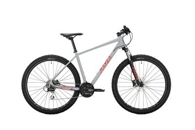 KAYZA mtb hardtail "garua 4" mod. 22 bike garua 4 29/46 hardtail 24sp grey/red