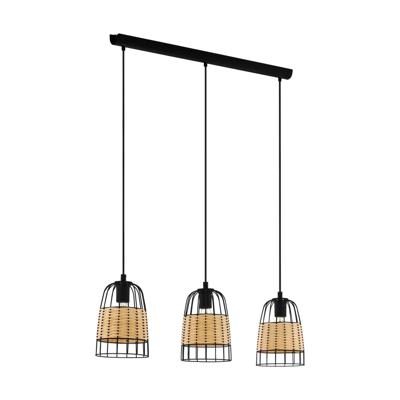Eglo Eetkamer hanglampAnwick met rotan - 43313