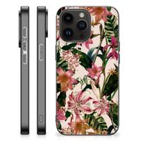 iPhone 15 Pro Max Bloemen Hoesje Flowers - thumbnail