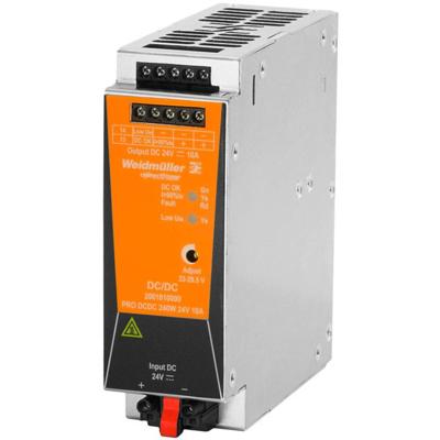 Weidmüller 2001810000 DC/DC-converter 24 V/DC 10 A 240 W Aantal uitgangen:1 x Inhoud 1 stuk(s)