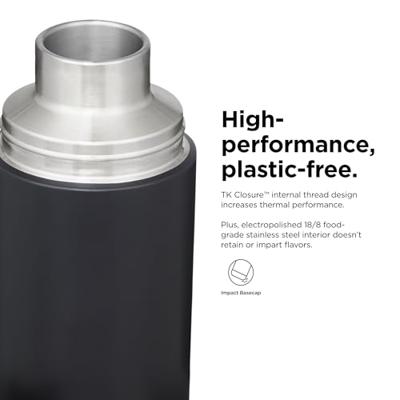 Klean Kanteen Thermosfles tk pro - shale black - 25 oz / 739 ml