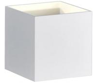 Wandlamp Louis wit - thumbnail