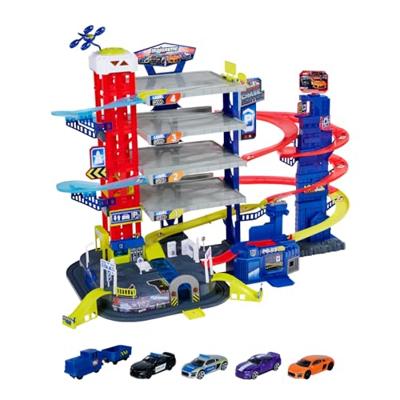 Majorette Audi, Ford Super Chase Center+5 voertuigen Parkeergarage (model)