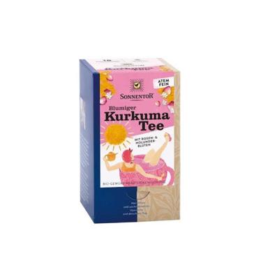 Sonnentor Bloemige kurkuma thee bio 18 Zakjes