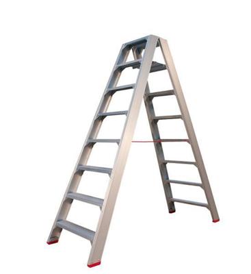 Little Jumbo Industrietrap SuperPRO - 2x8 treden met beugel - 4741000208