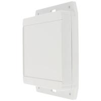 Hammond Electronics 1555QF17GY Universele behuizing 140 x 141 x 37 ABS Lichtgrijs 1 stuk(s) - thumbnail