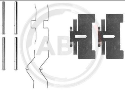 Accessoireset, schijfremblok 0974Q