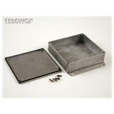 Hammond Electronics 1590WQF Universele behuizing 120 x 120 x 34 Aluminium Natuur 1 stuk(s)